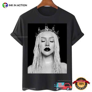 Fivecris Show Christina Aguilera Queen Retro Tee 3