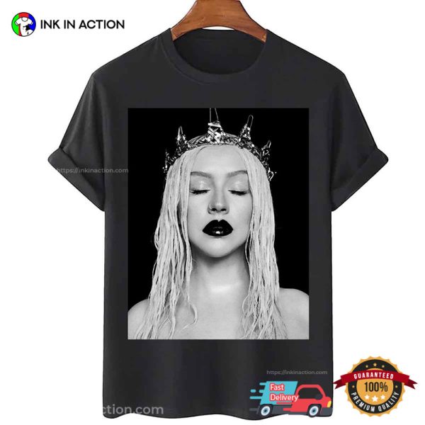 Fivecris Show Christina Aguilera Queen Retro Tee