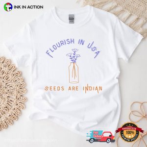 Flourish In USA Seed Are Indian Happy Diwali Shirt 1