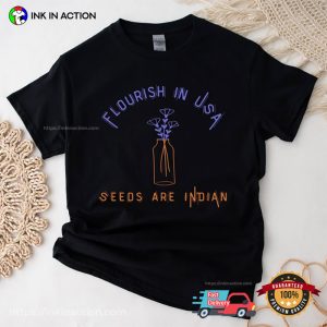 Flourish In USA Seed Are Indian Happy Diwali Shirt 2