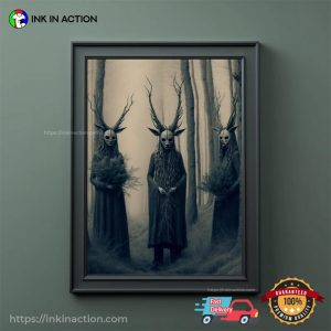 Forest Witch Gothic Aesthetic Wall Art