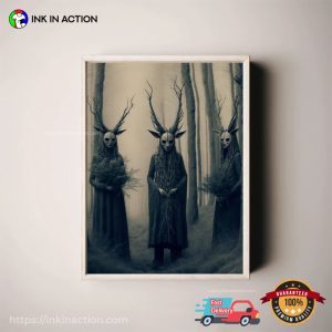 Forest Witch Gothic Aesthetic Wall Art 3