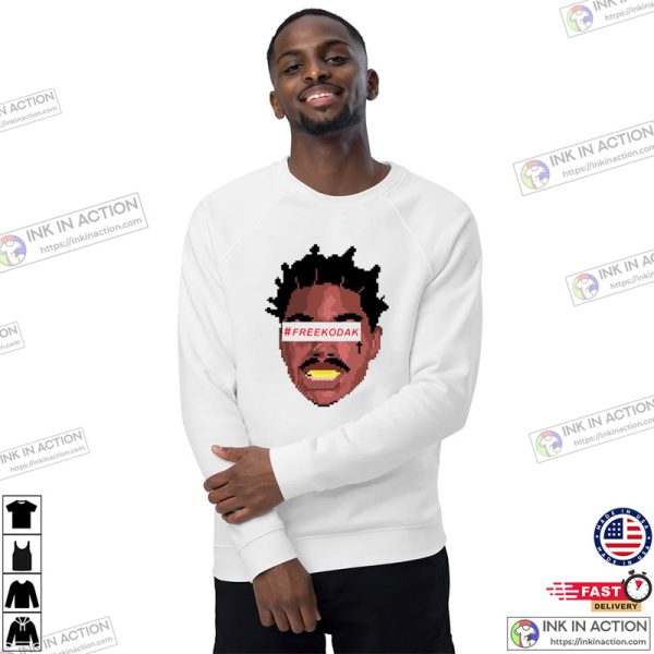 Free Kodak Black Pixels Animation Funny T-Shirt