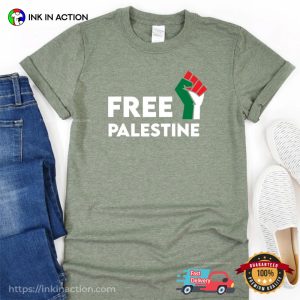 Free Palestine, Protect Human Life Comfort Colors Tee