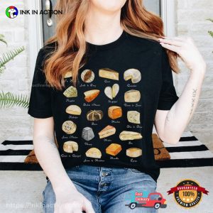 French Cheeses, Cheese Lover Gift Shirt