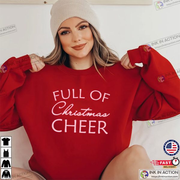 Full Of Christmas Beer Funny Christmas Shirt