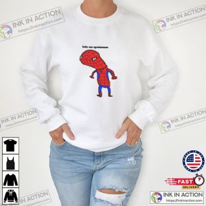 Funny Helo Am Spoderman Spider Man Graphic Tees