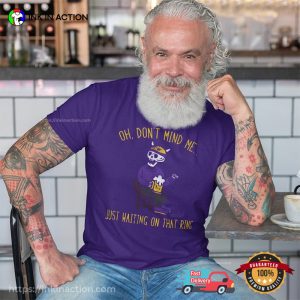 Funny Oh Don't Mind Me minnesota vikings shirt 2