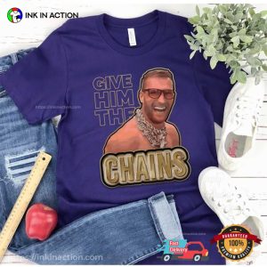 Give Him The Chains cousins vikings Funny Football T-Shirt