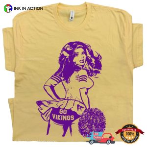 Minnesota Vikings TShirt, Trendy Vintage Retro Style NFL Unisex Footba –  Bundlepng