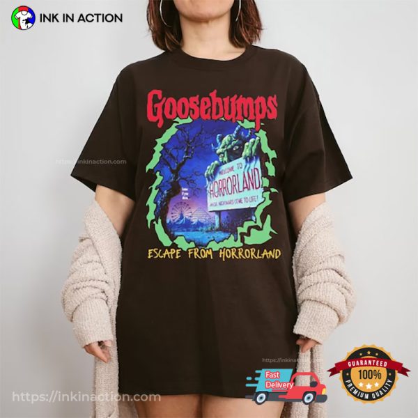 Goosebumps Horror Escape From Horrorland Comfort Colors Tee