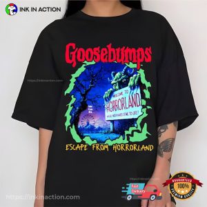 Goosebumps Horror Escape From Horrorland Comfort Colors Tee