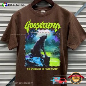 Goosebumps Monster Werewolf Of Fever Swamp Comfort Colors Tee