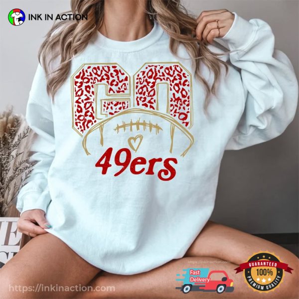 Go 49ers Retro San Francisco Football T-shirt