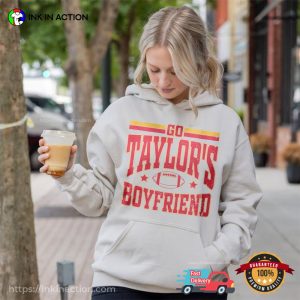 Go Taylor’s Boyfriend Funny Football Shirt