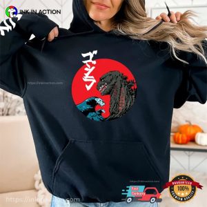 Godzilla Japanese Sea Monster T Shirt