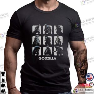 Godzilla Moods Box Up Funny T-shirt