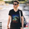 Godzilla Starry Night Art T-Shirt