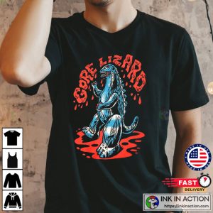 Gore Lizard Animation T Shirt 2