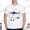 Great White Shark Anatomy Biology Comfort Colors Shirt
