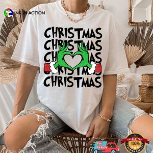 Grincmas Love Retro Christmas T-shirt