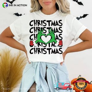 Grincmas Love Retro Christmas T-shirt