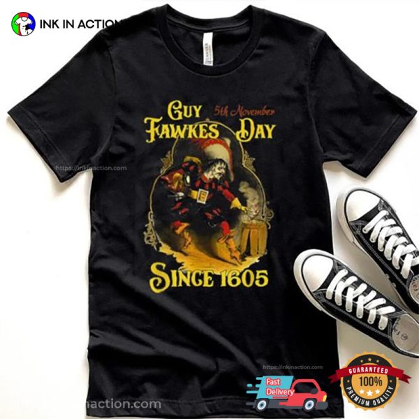 Guy Fawkes Day 5th November T-Shirt