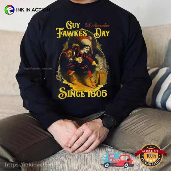 Guy Fawkes Day 5th November T-Shirt