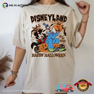 Happy Halloween Disneyland Comfort Colors Tee