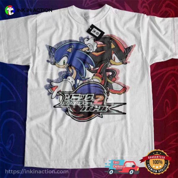 Hedgehog Sonic Japanese Japan Street Style T-Shirt