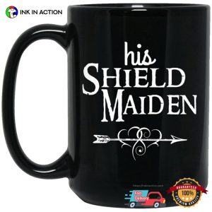Her Viking His Shield Maiden Couple Mug 3