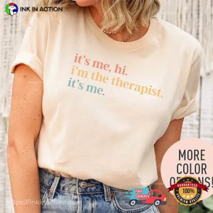 I’m The Therapist Comfort Colors Tee, World Mental Health Day