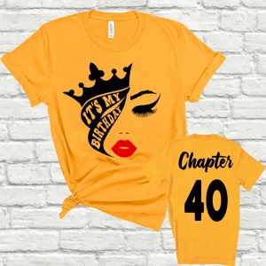 It's My Birthday Queen personalized birthday tee shirts 4