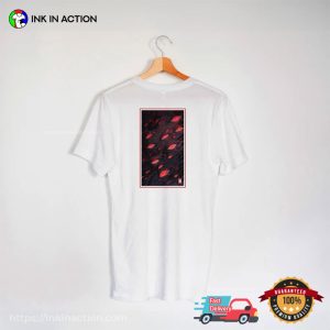 Japanese Bloody Eyes Horror Anime 2 Sided Tee 1