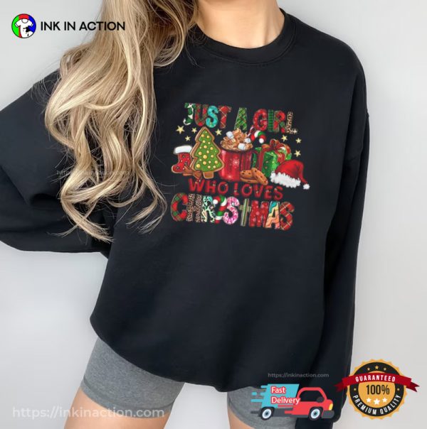 Just A Girl Who Loves Christmas, Christmas Vacation Tees