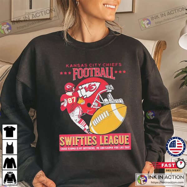 Kansas City Chiefs Kelce Swifties League Trending T-shirt