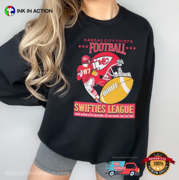Kansas City Chiefs Kelce Swifties League Trending T-shirt