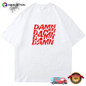 Kendrick Damn Album Tracklist 2017 T Shirt 1