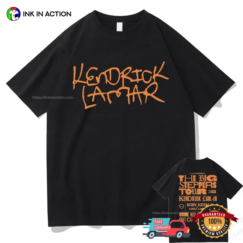 Kendrick Lamar The Big Steppers Tour 2022 T-Shirt - Ink In Action