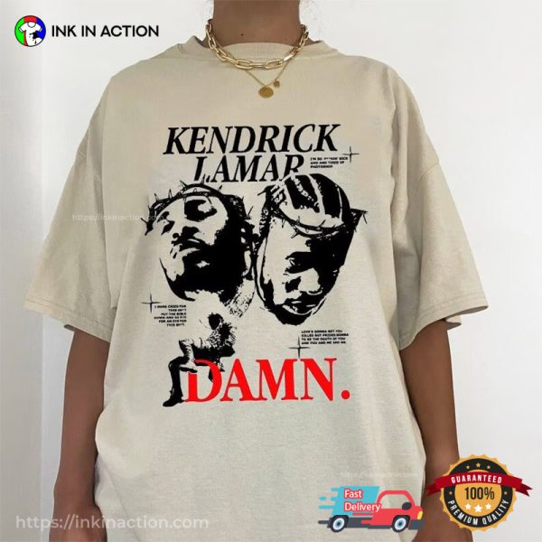 Kendrick Lamar Vintage 90s Comfort Colors Tee