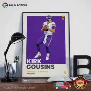Kirk Cousins NFL Quarterback Poster 1