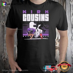 Kirk Cousins NFL Quarterback Retro T-shirt