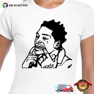 Kodak Black Gold Teeth Funny T Shirt 2