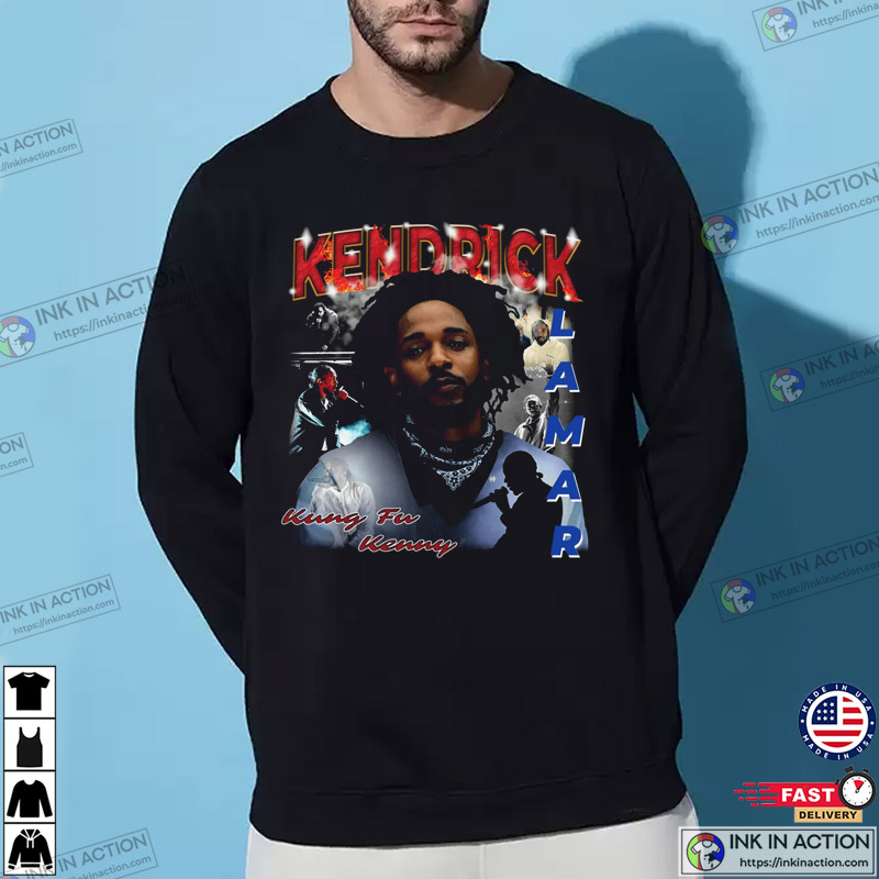 Kendrick Lamar Sweatshirt-kung Fu Kenny Sweatshirt Hip-hop 