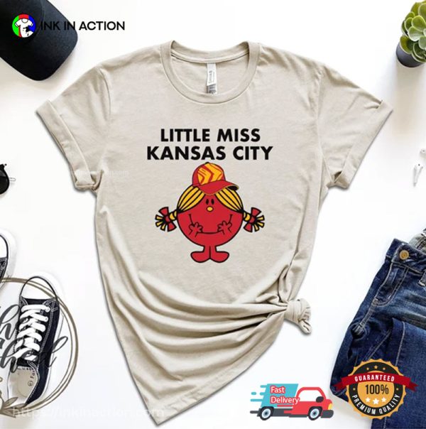 Little Miss Kansas City Chiefs Fan Trending Graphic Shirts