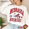 Limited Nebraska Retro Helmet University College NCAA Football T-Shirt