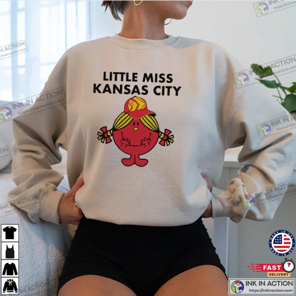 Little Miss Kansas City Chiefs Fan Trending Graphic Shirts