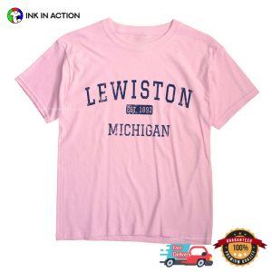 Lewiston Michigan MI EST 1892 T-Shirt