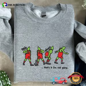 Merry Xmas Grinch Funny Christmas 2023 T-shirt