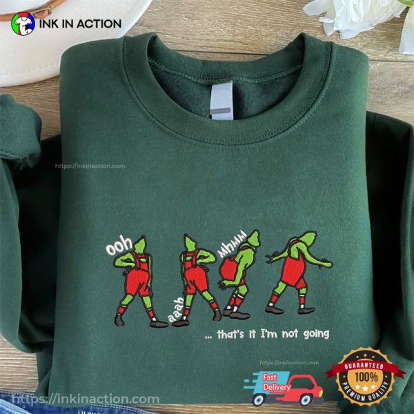 Merry Xmas Grinch Funny Christmas 2023 T-shirt